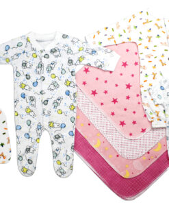 Newborn Baby Girls 13 Pc Layette Baby Shower Gift Set